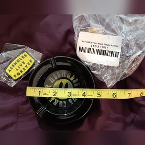 ALF SMILEY Ashtray & Keychain (NEW)